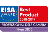 Nikon D850 und AF-S NIKKOR 180–400 mm 1:4E TC1,4 FL ED VR gewinnen EISA-Awards 2018/2019