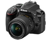 Tome fotograf&iacute;as de calidad y comp&aacute;rtalas al instante con la nueva c&aacute;mara DSLR D3400 de Nikon