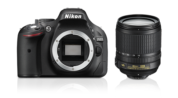D5200 18-105 VR -paketti