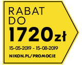 „Natychmiastowy Rabat” - wystartowała nowa promocja na produkty marki Nikon