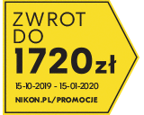 „Natychmiastowy Rabat” – ruszyła nowa promocja na produkty marki Nikon