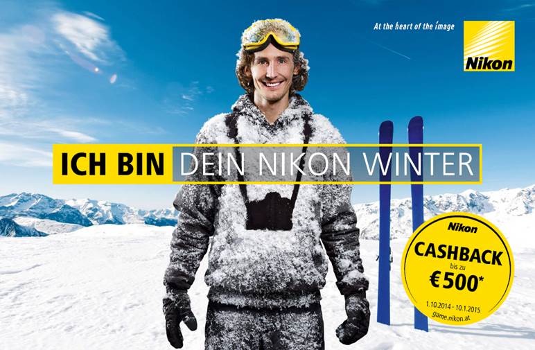 Start der großen Nikon Cashback-Winter-Promotion
