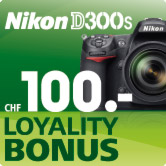 Sparen Sie CHF 100.– beim Kauf einer D300S