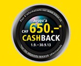 Cashback téléobjectifs NIKKOR