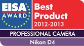 European Professional Camera of the Year 2012-2013: Nikon D4