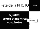 Fête de la photo le 5 juillet