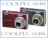 NEW - COOLPIX S610 and S610c