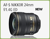 Nikon delivers the AF-S NIKKOR 24MM F/1.4G ED