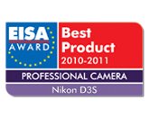 Nikon’s D3S wins at the EISA awards
