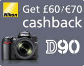 Nikon announces new D90 Cashback