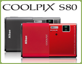 Nikon announces the new S80, the latest addition to the COOLPIX range
