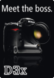 D3X – Nikon stelt een nieuwe norm voor professionele digitale spiegelreflexcamera's