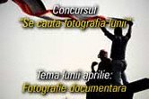 Concurs: Se cauta fotografia lunii aprilie!